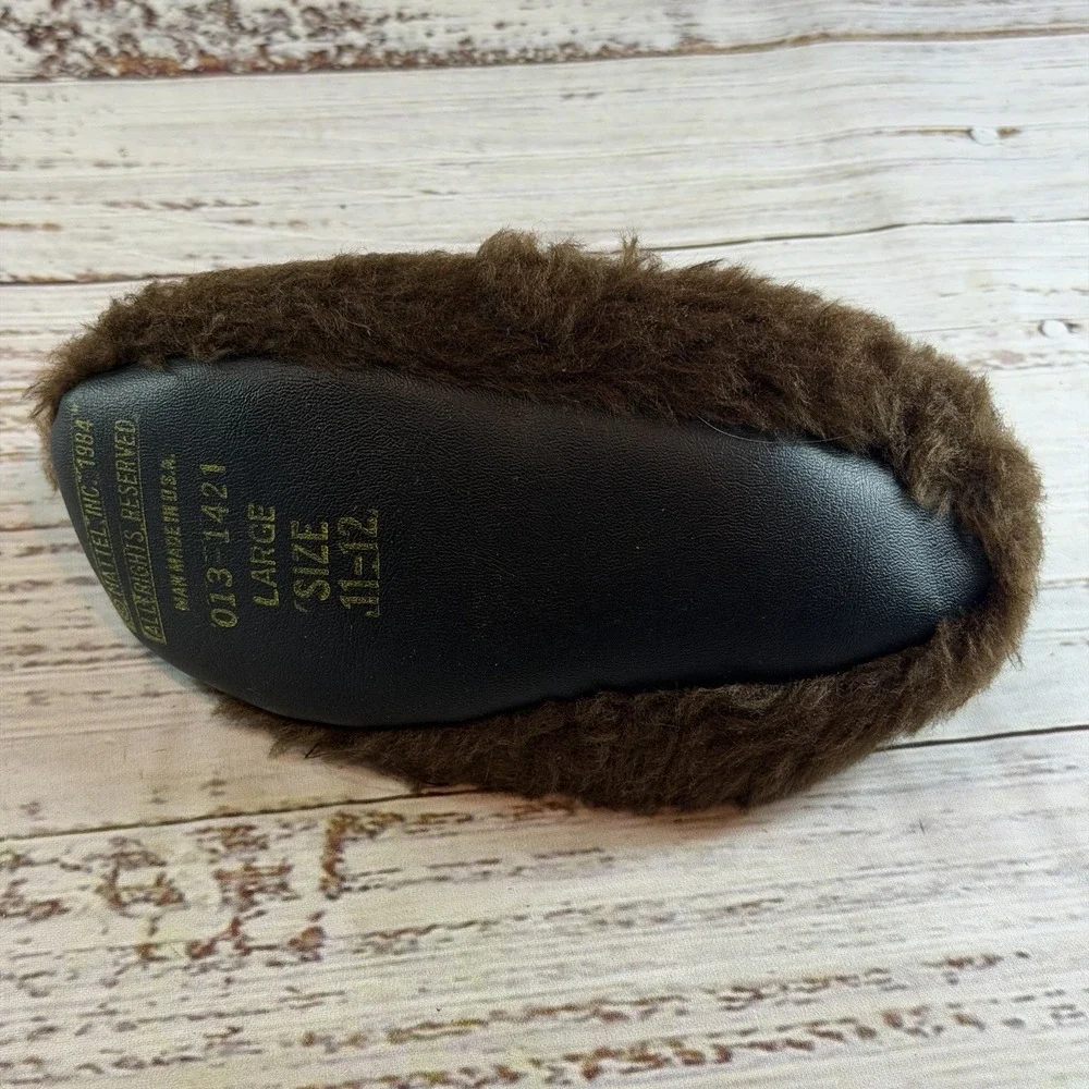 Vintage 1984 Mattel Masters Of The Universe Children's Slipper Size L 11-12 MOTU